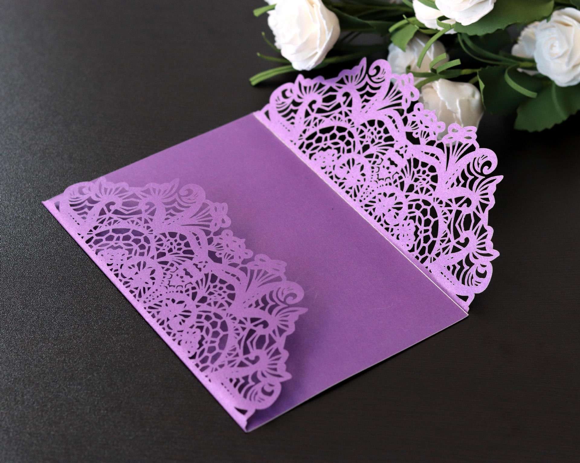 purple Invitation